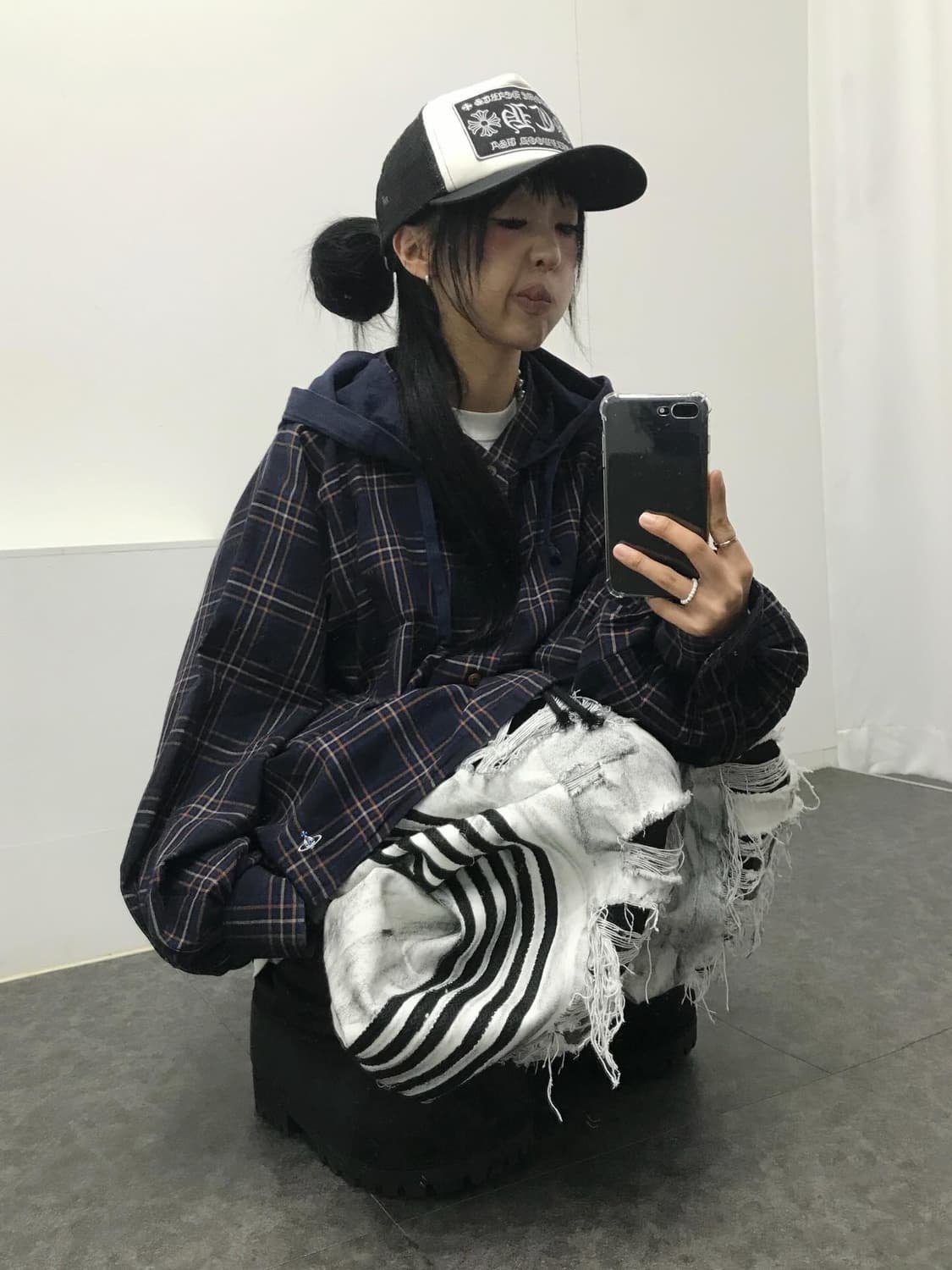 Vivienne Westwood ORB Big Hooded Shirt 상품이미지6