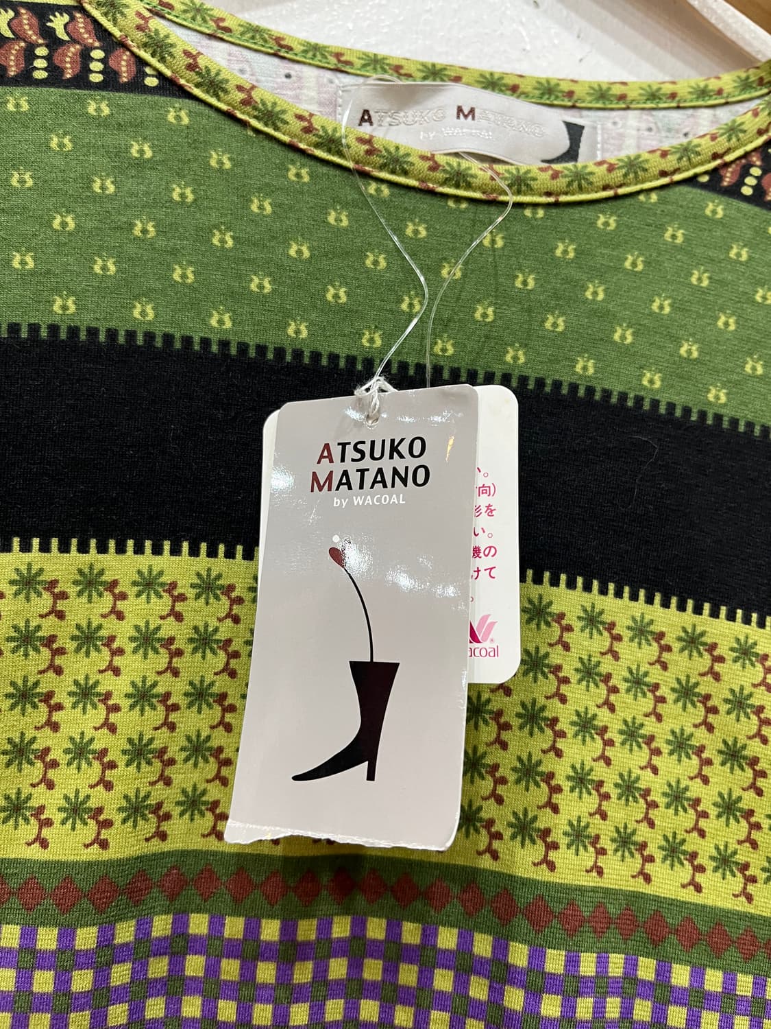 ATSUKO MATANO 롱슬리브 미사용품 Made in JAPAN 상품이미지2