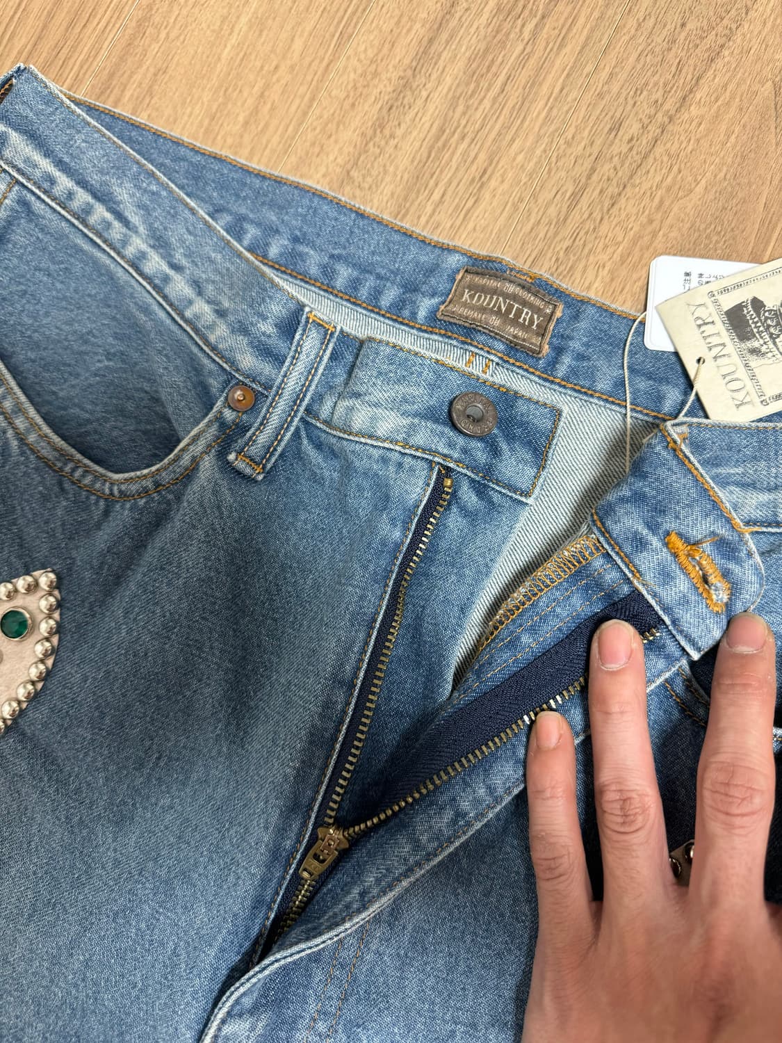 캐피탈 잼스톤 쇼츠 38사이즈 1회착 (새상품급) 상품이미지2