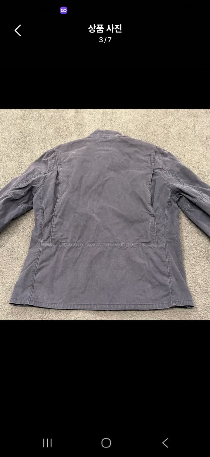 [정품/M] Polo Jeans 폴로진스 블랙 성조기 라이더 자켓 c1 상품이미지3