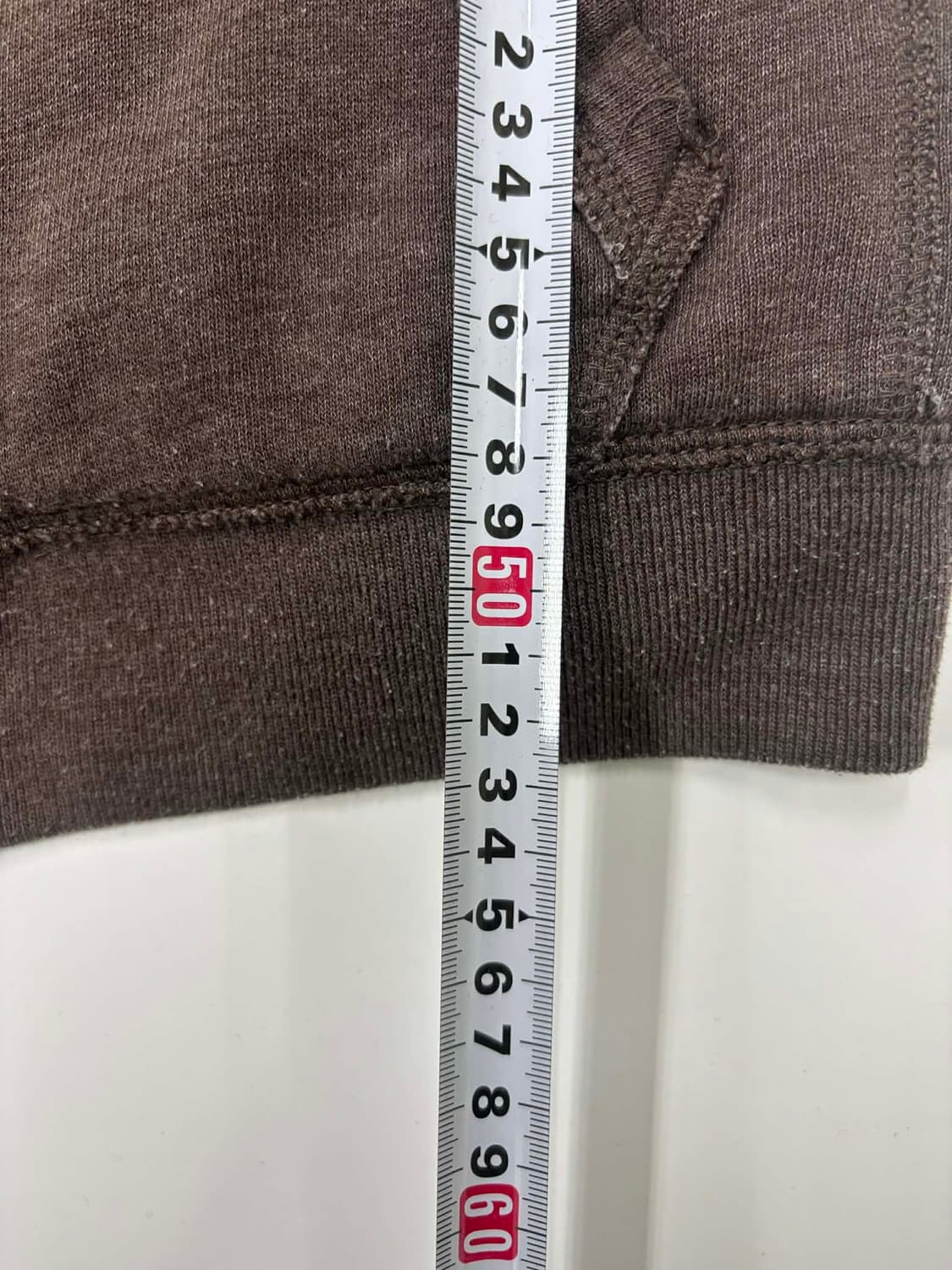 아베크롬비 y2k 여리핏 코코아브라운 대장급 핀터깔 양털 울프죠 후드집업 상품이미지7