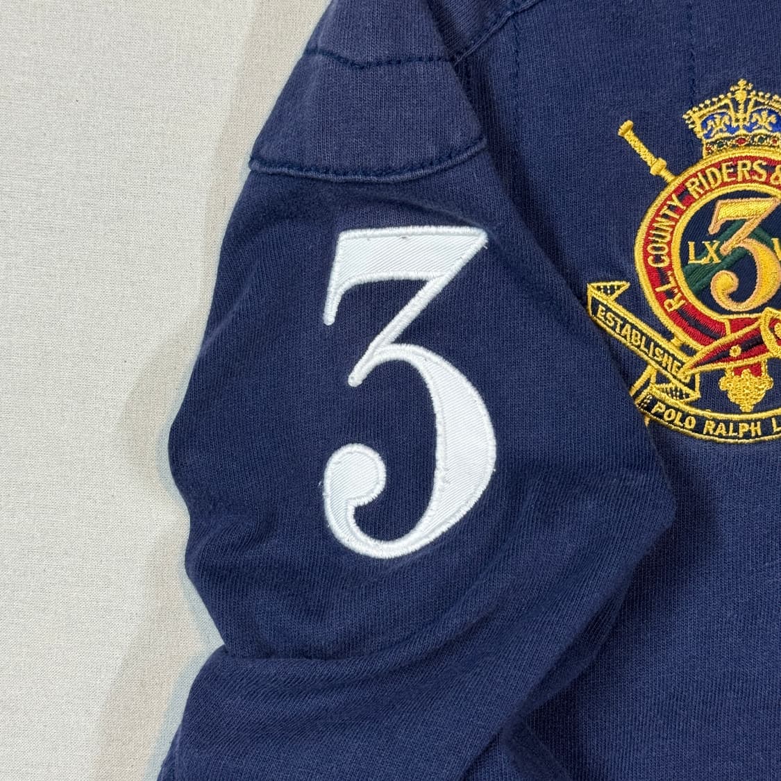 S) 폴로 랄프로렌 빅포니 럭비티 긴팔 카라티 상품이미지5