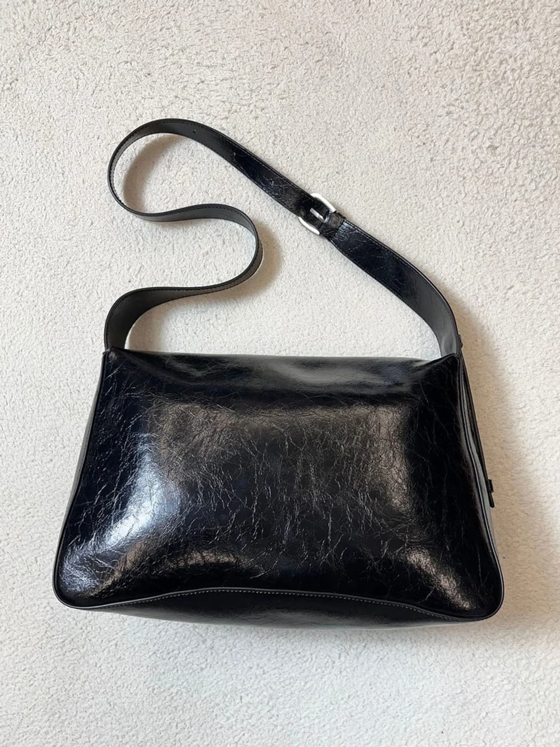 오스트카카 OSTKAKA 카델 바게트 소가죽 숄더백 A1809 상품이미지6