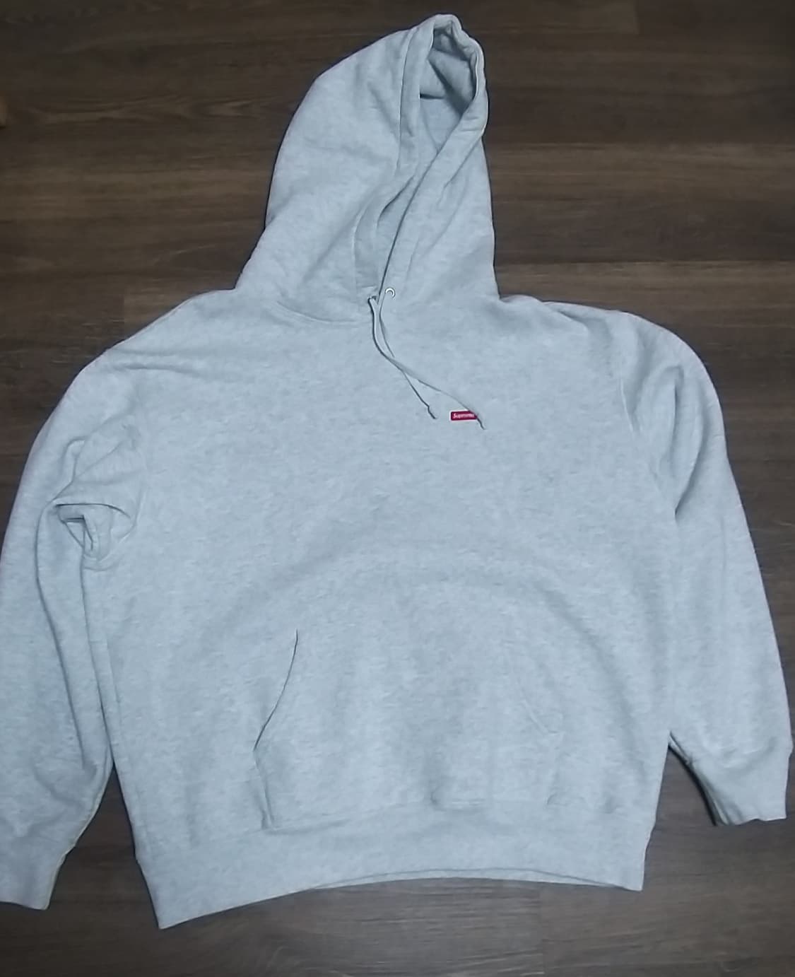 슈프림 스몰 박스 후드 스웨트셔츠 애쉬 그레이 25FW 상품이미지2