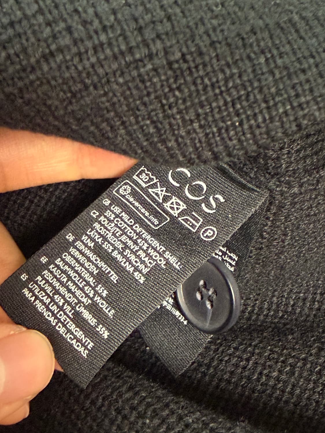 COS 울 가디건 상품이미지4