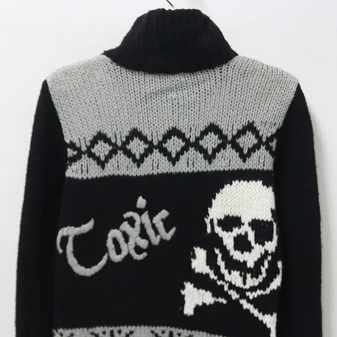 L.A. 고스로리 울 혼방 스컬 가디건 62254 상품이미지7