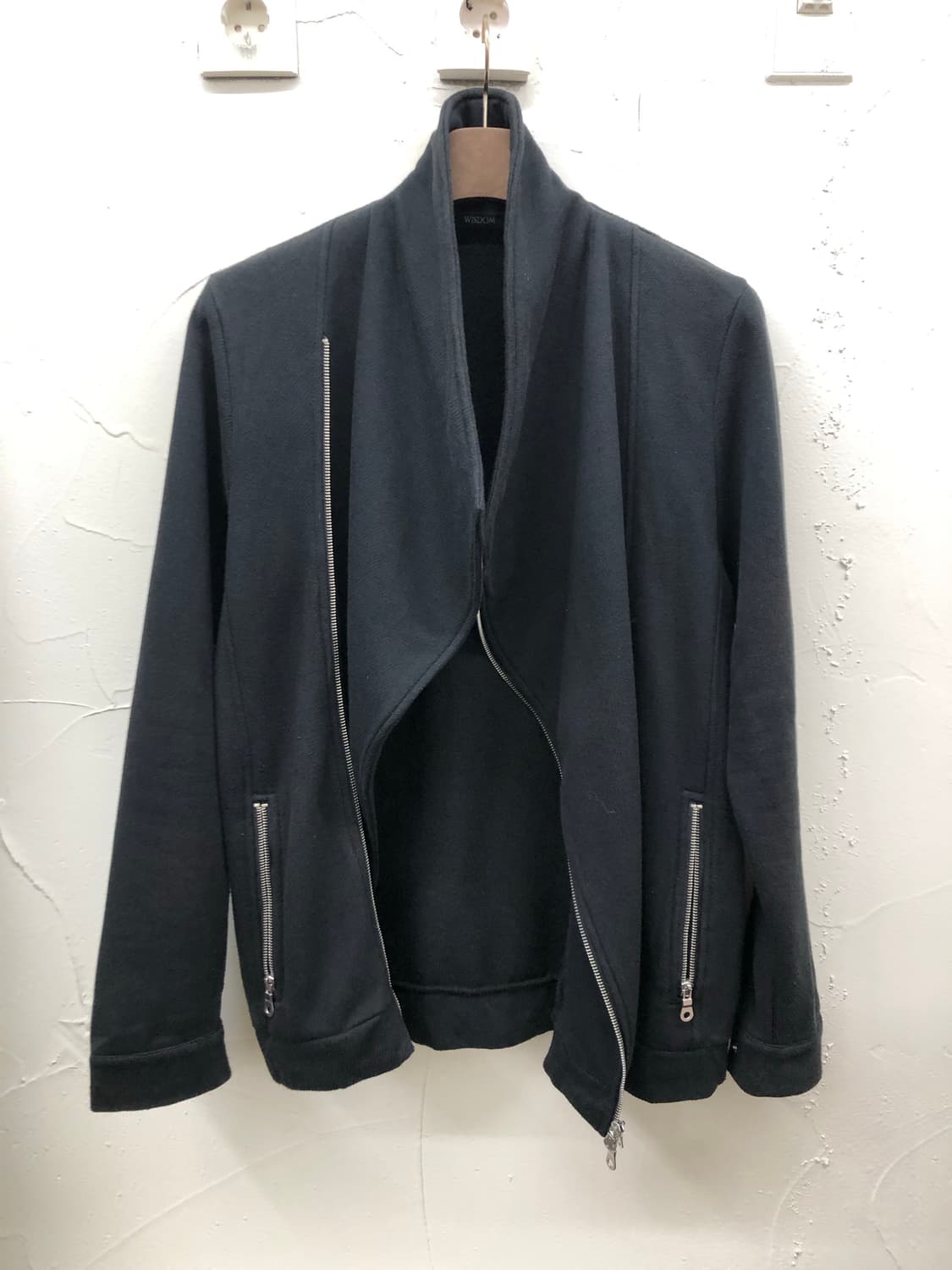 wisdom 코튼 사이드라인 집업 상품이미지4