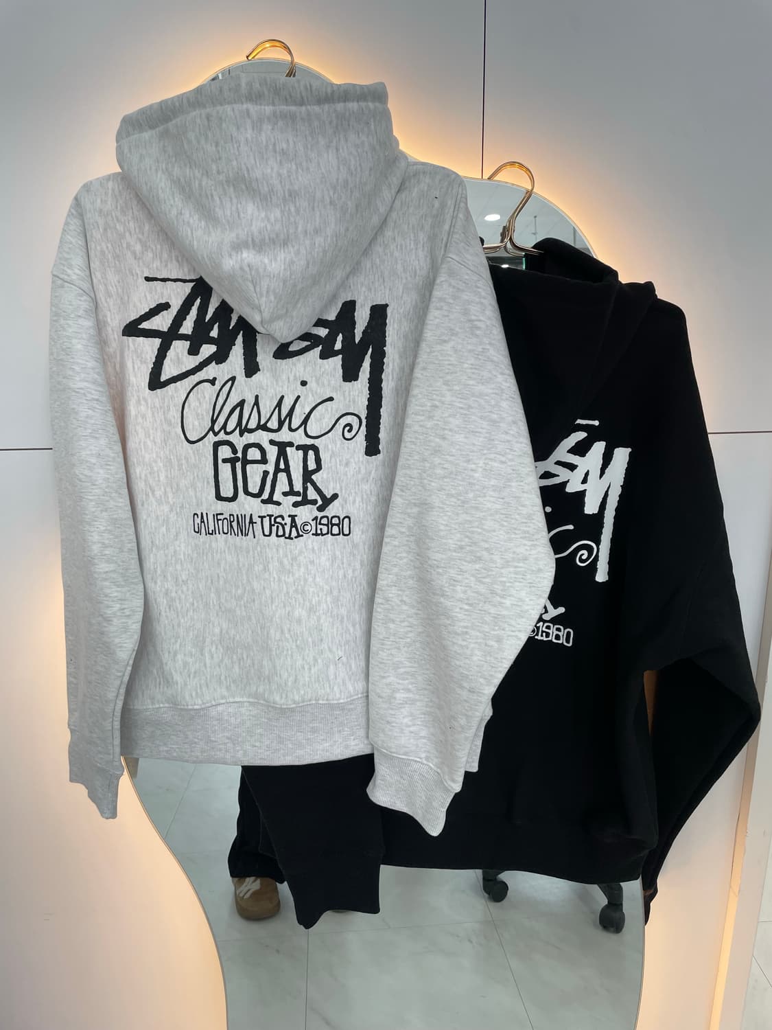 [새상품] [신상] 스투시 클래식기어 남여공용 후드티 상품이미지2