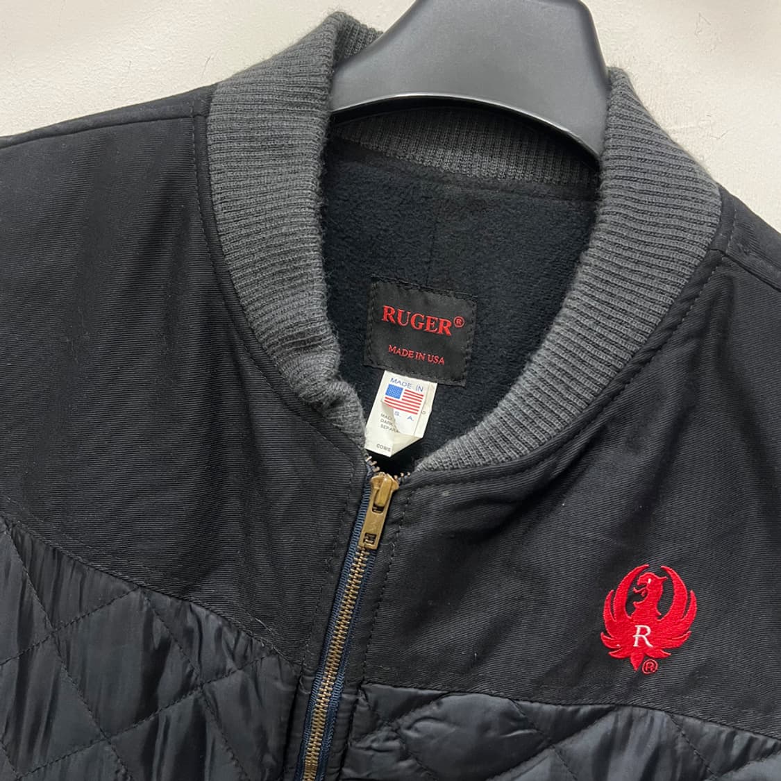 Made in USA Ruger 빈티지 워크 베스트 조끼 L 상품이미지3