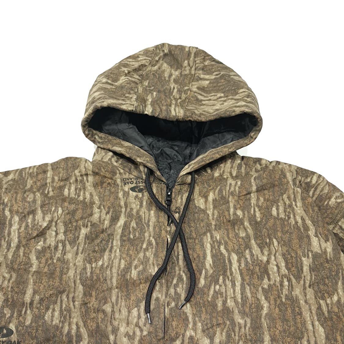 CL690 3XL 모시오크 바텀랜드 90s 퀼팅 후드 카모 자켓 점퍼 상품이미지2