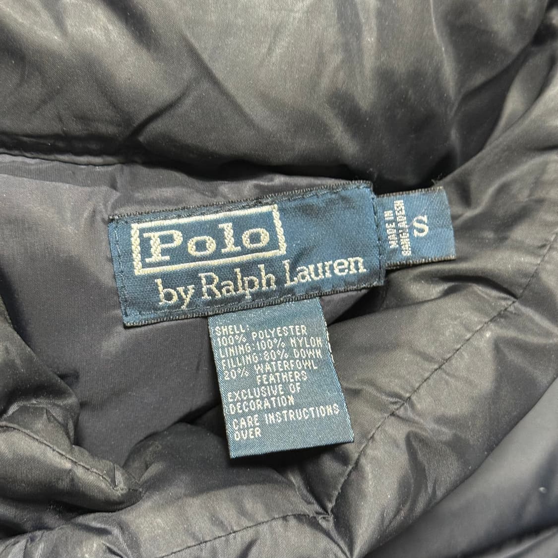 S 폴로랄프로렌 내장후드 다운 패딩 상품이미지4