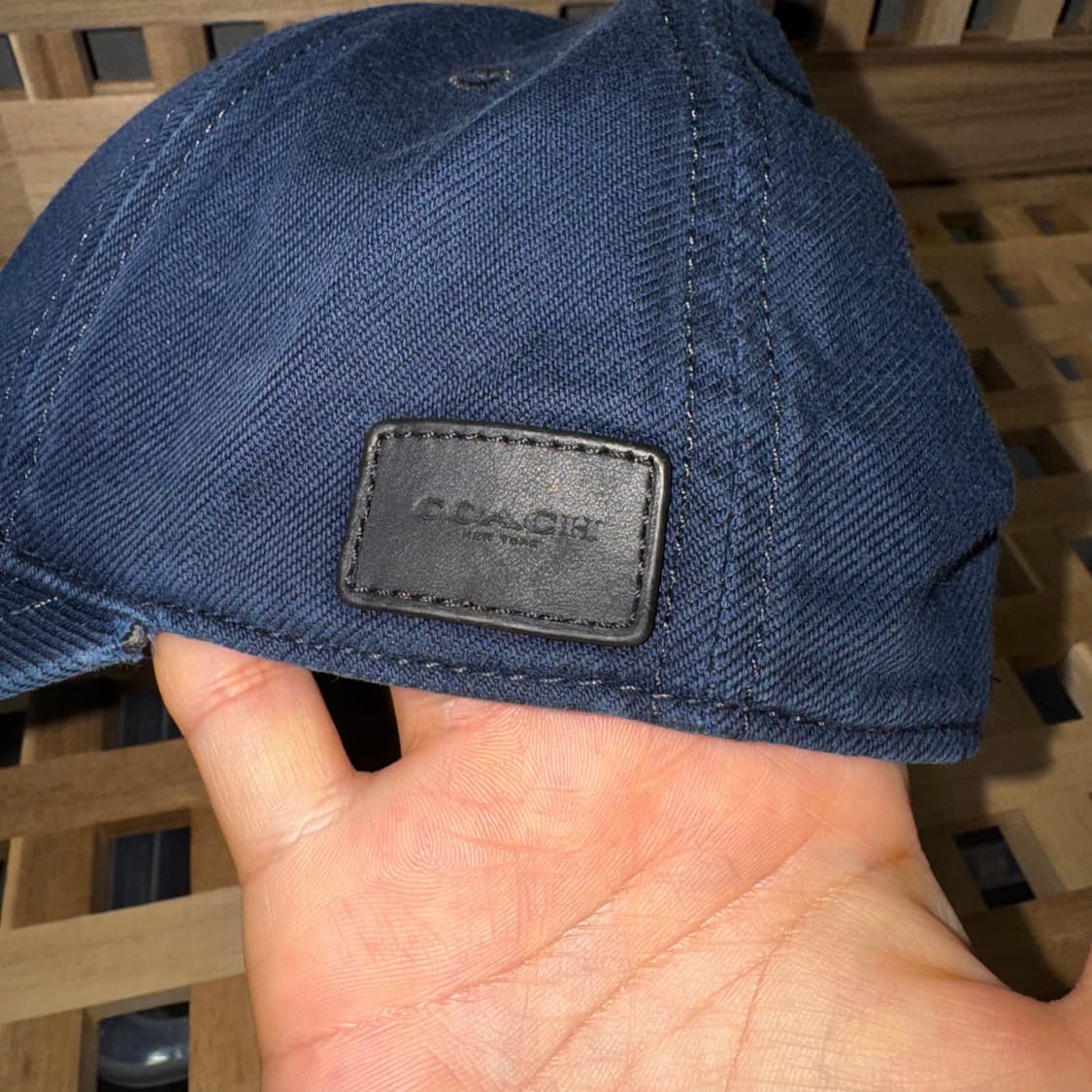 코치 C로고 레더스트랩 캡 상품이미지4