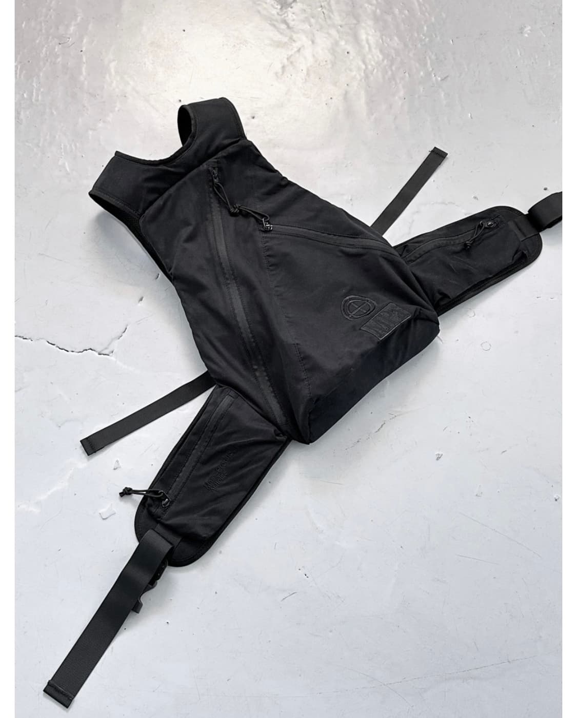 플라스틱 프로덕트 MPa CHEST BELT BAG (BLACK) 상품이미지1