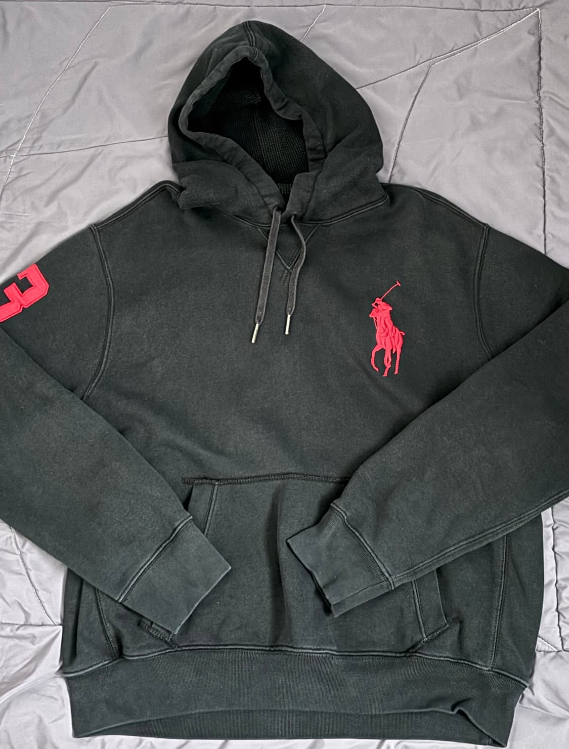 폴로 랄프로렌 빅포니 넘버3 후드티 상품이미지1