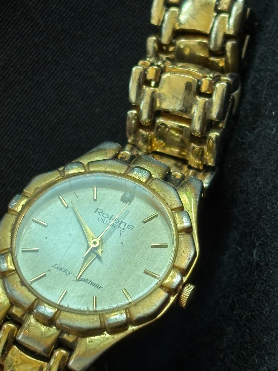 vintage rolens quartz metal watch 상품이미지3