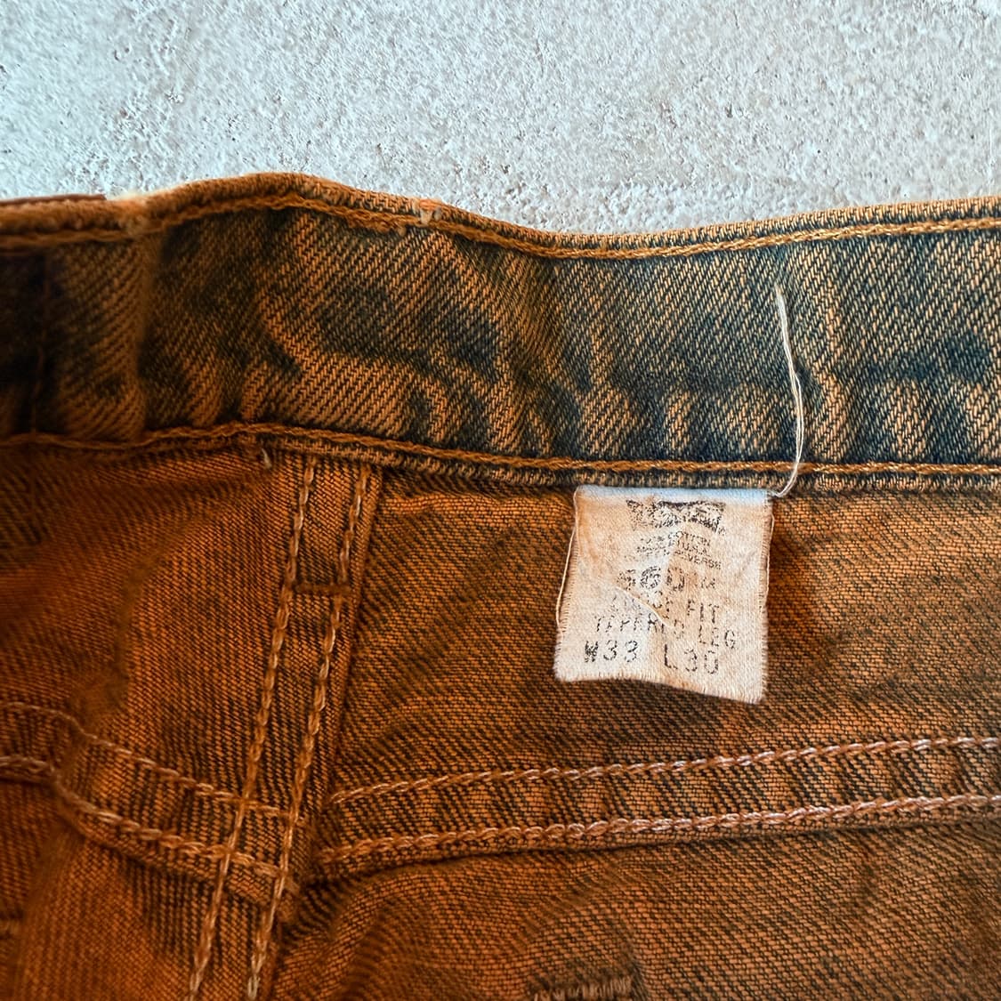 90s 리바이스 660 데님 팬츠 상품이미지7
