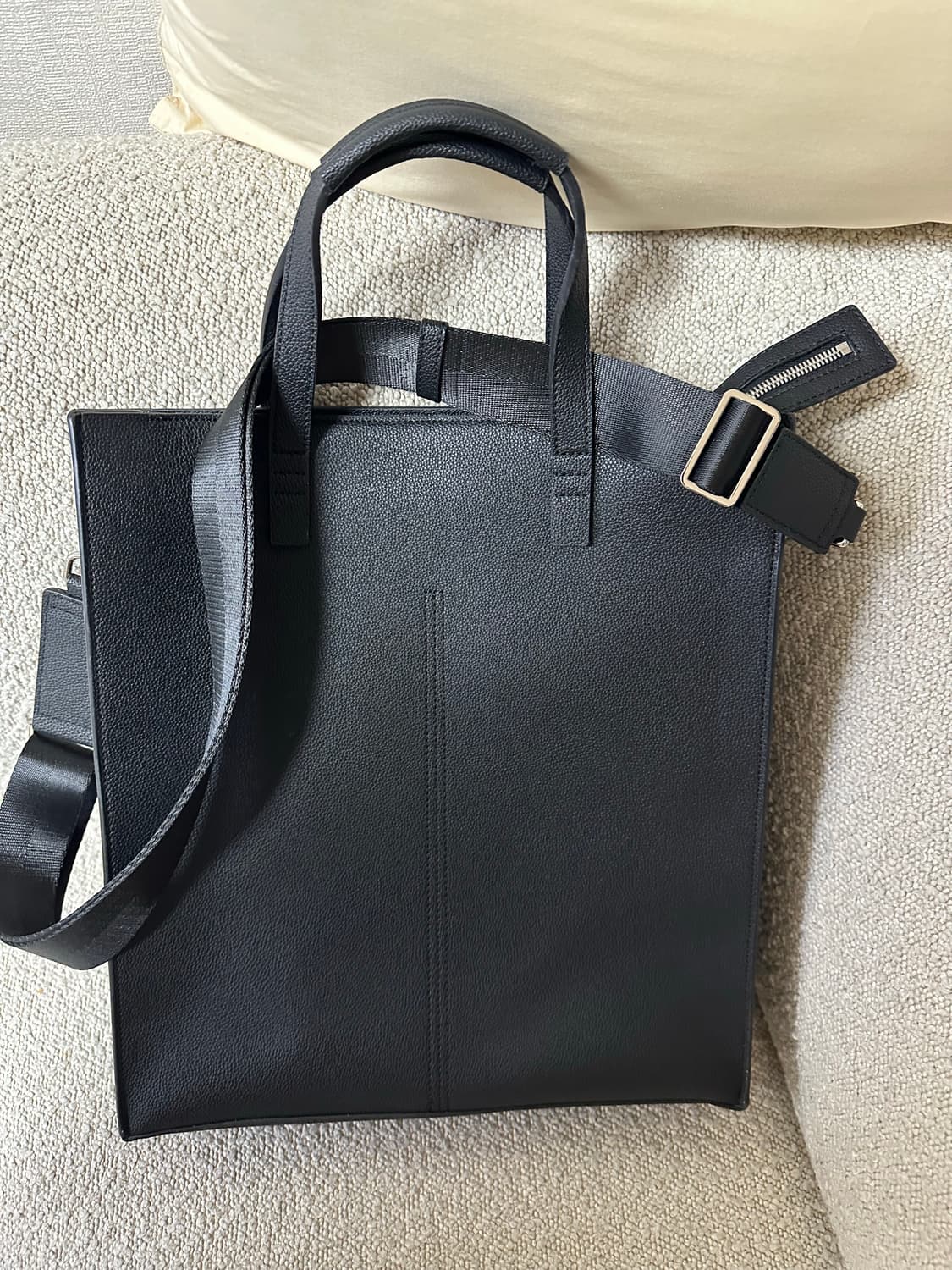 샘소나이트 레드 토트백 팝니다 상품이미지1