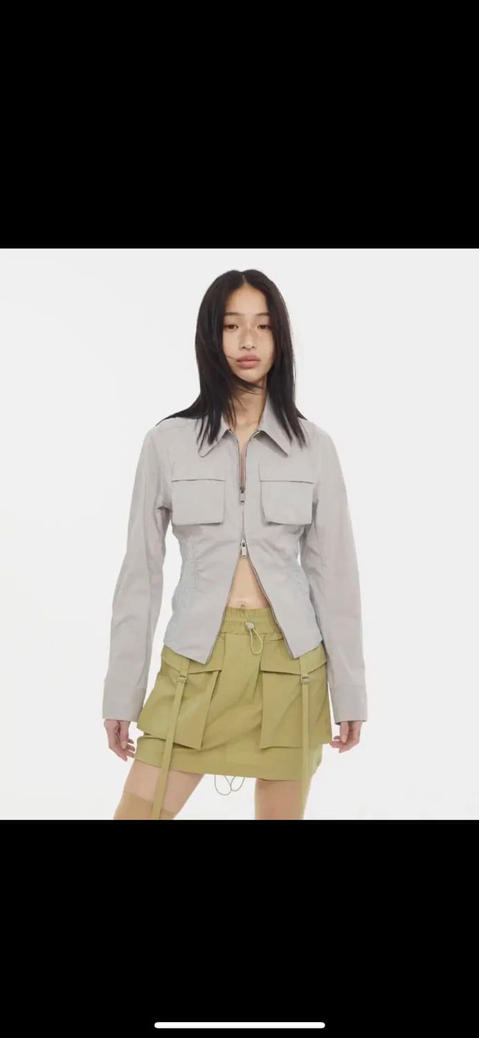 택O 새상품) Kyo 쿄 집업셔츠 상품이미지1