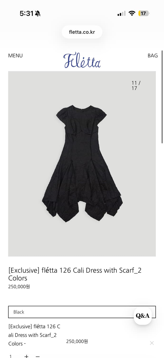 플레따 126 cali dress  상품이미지1