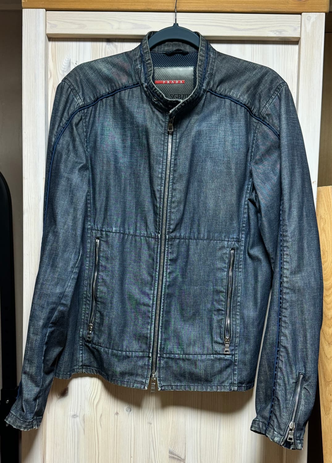 프라다 레이서 자켓 art.sgb705 상품이미지1