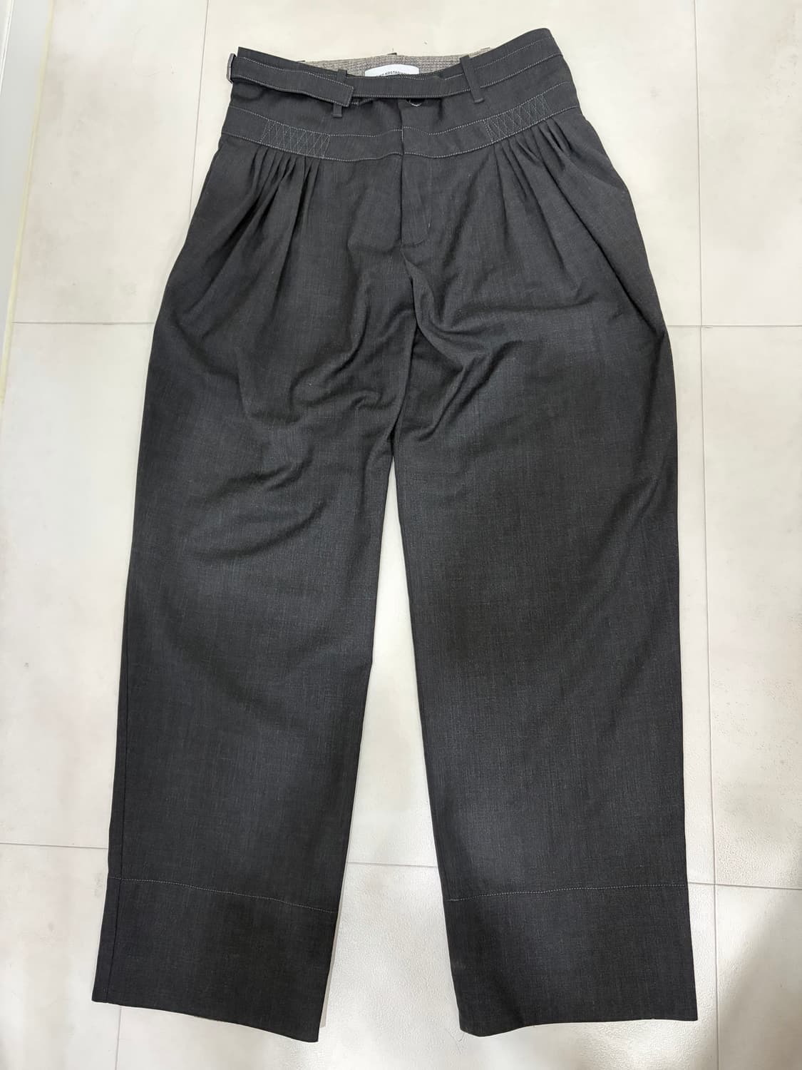 키코 코스타디노브 솔론 테일러드 트라우져 그레이 (48) 상품이미지2