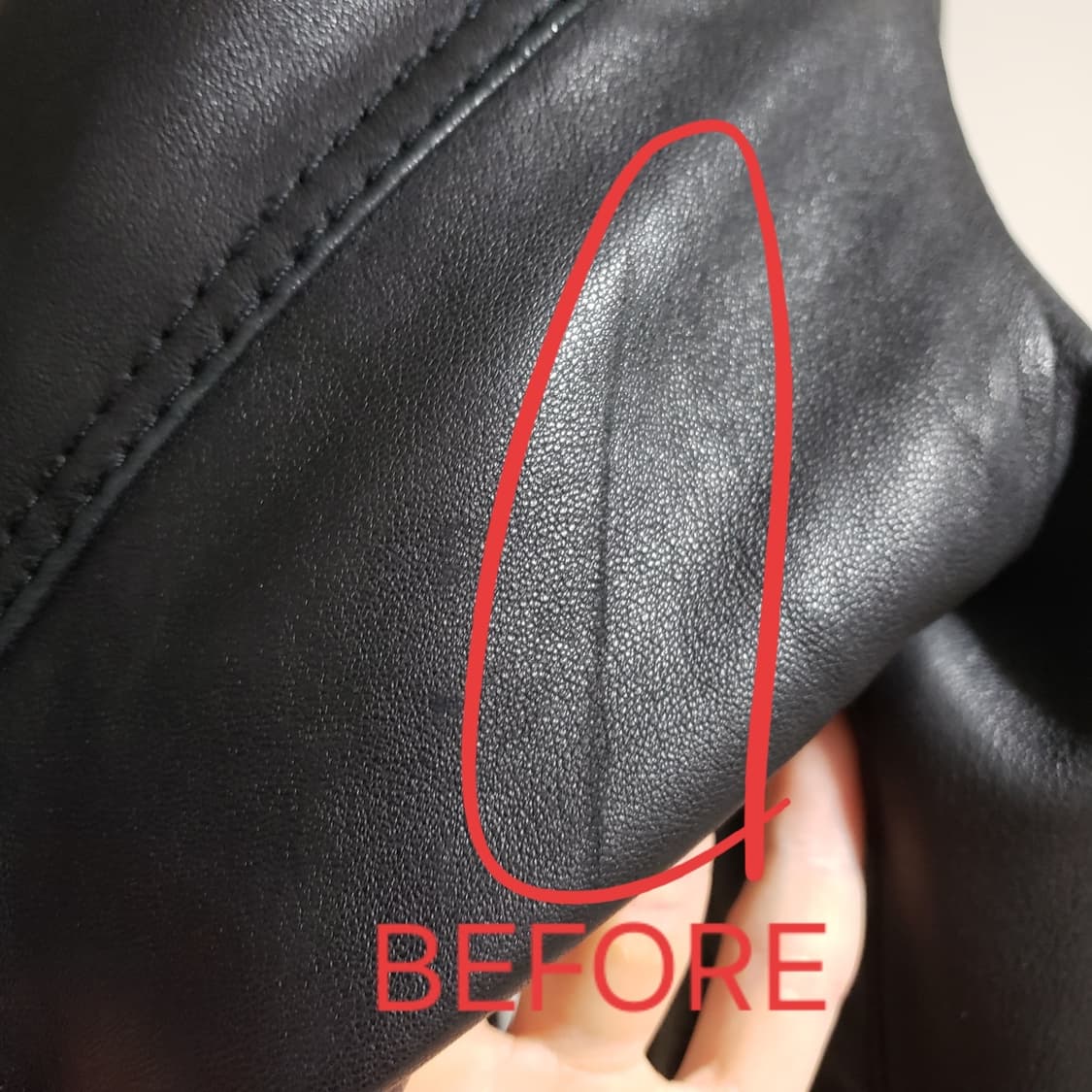 [50, 실착용] 디올 옴므 07aw 레더 자켓 상품이미지8