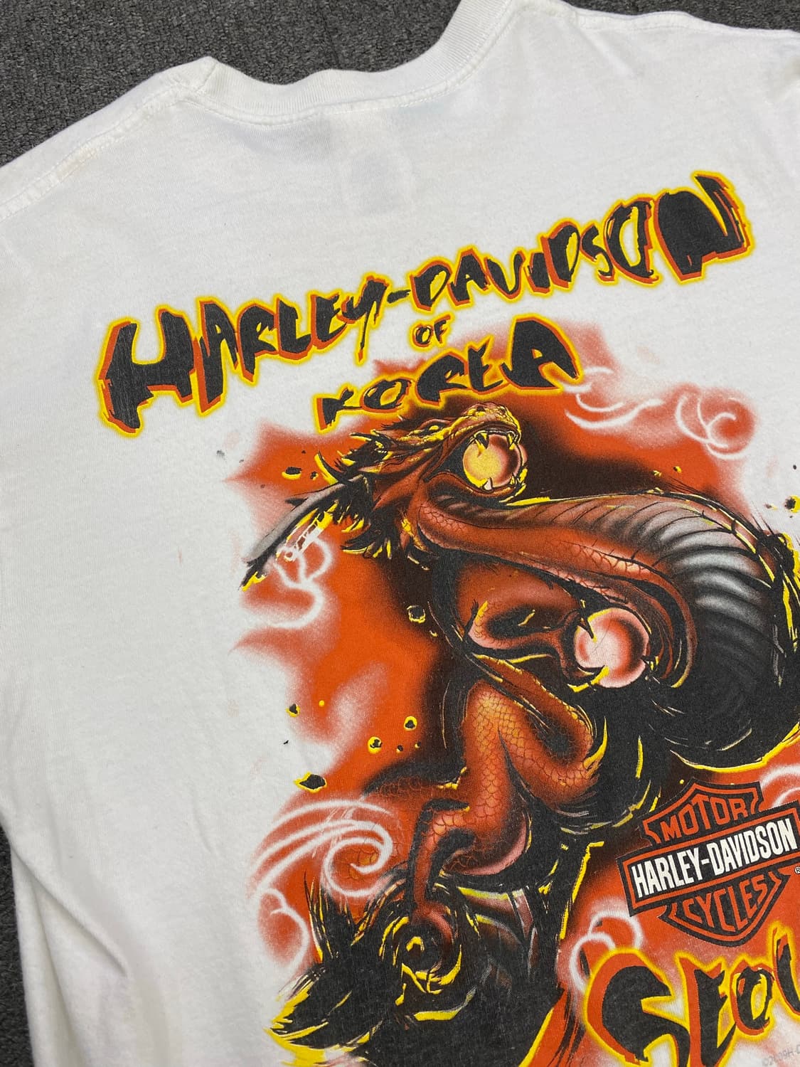00s Harley davidson 할리데이비슨 코리아 반팔 티셔츠 상품이미지7