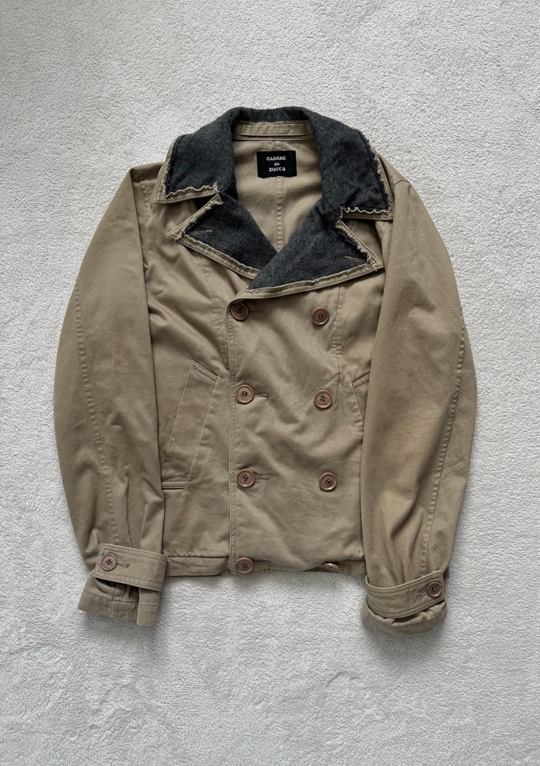 ZUCCA 주카 울트리밍 더블 자켓 상품이미지1