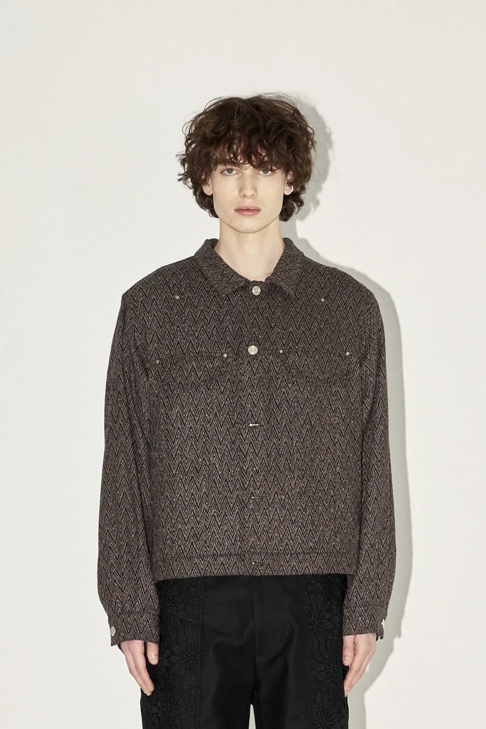 서피스 에디션 텍스처 트러커 자켓 L 상품이미지1