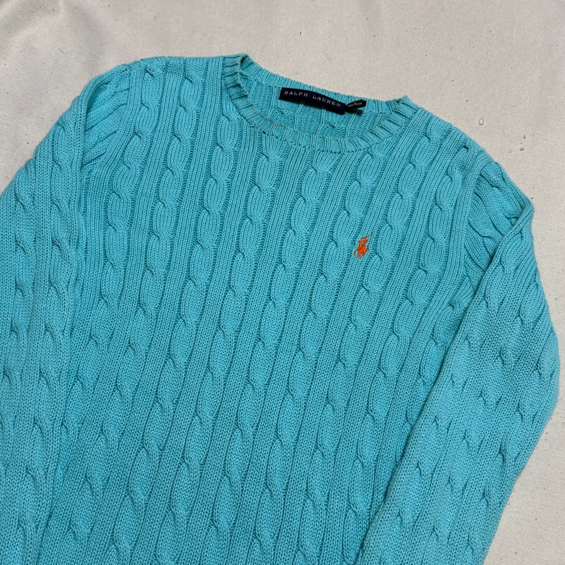 S 폴로랄프로렌 여성용 케이블 니트 상품이미지1