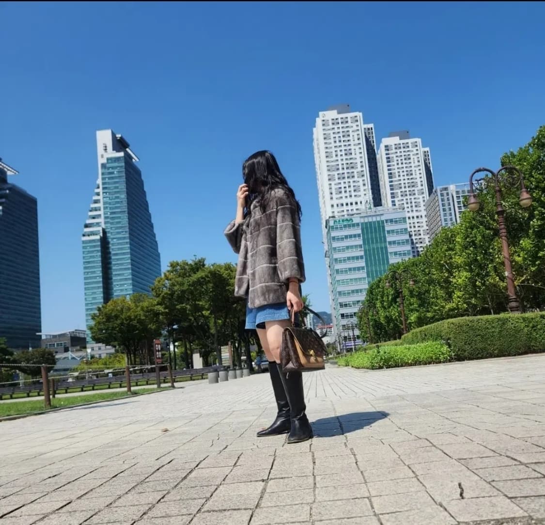 마지막1벌 )동우모피 나파밍크코트 새제품 (착샷0) 상품이미지2