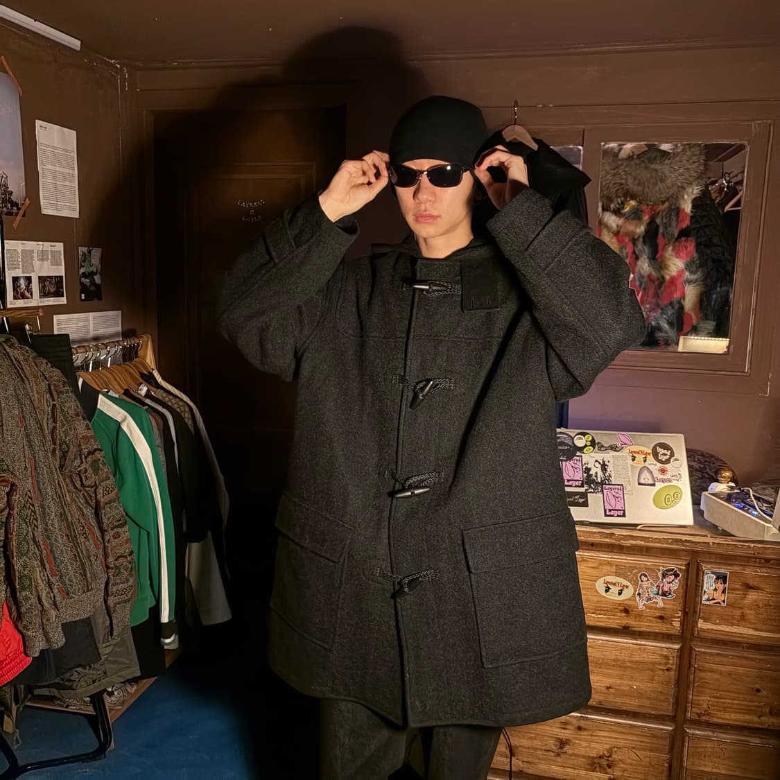 POLO RALPH LAUREN HEAVY WOOL DUFFLE COAT 상품이미지3