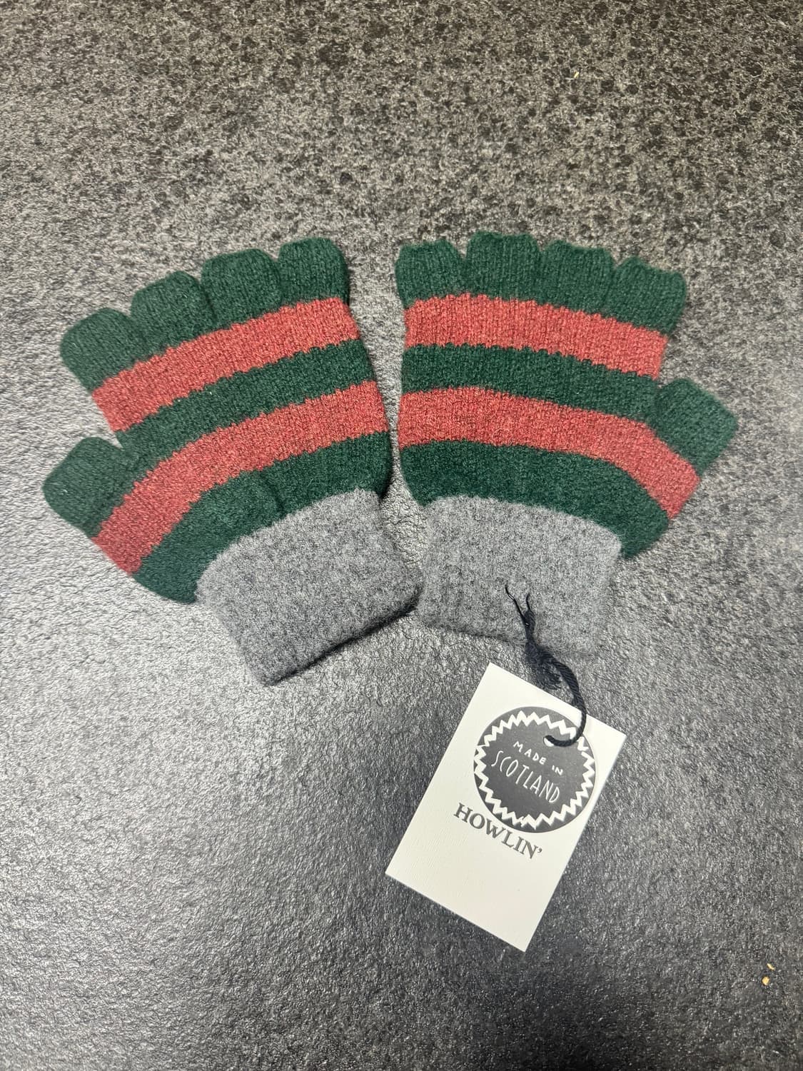 하울린 스트라이프 장갑 상품이미지1