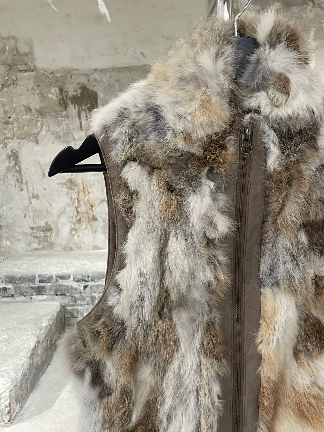 허니서클 로즈 레빗 퍼 베스트 상품이미지2