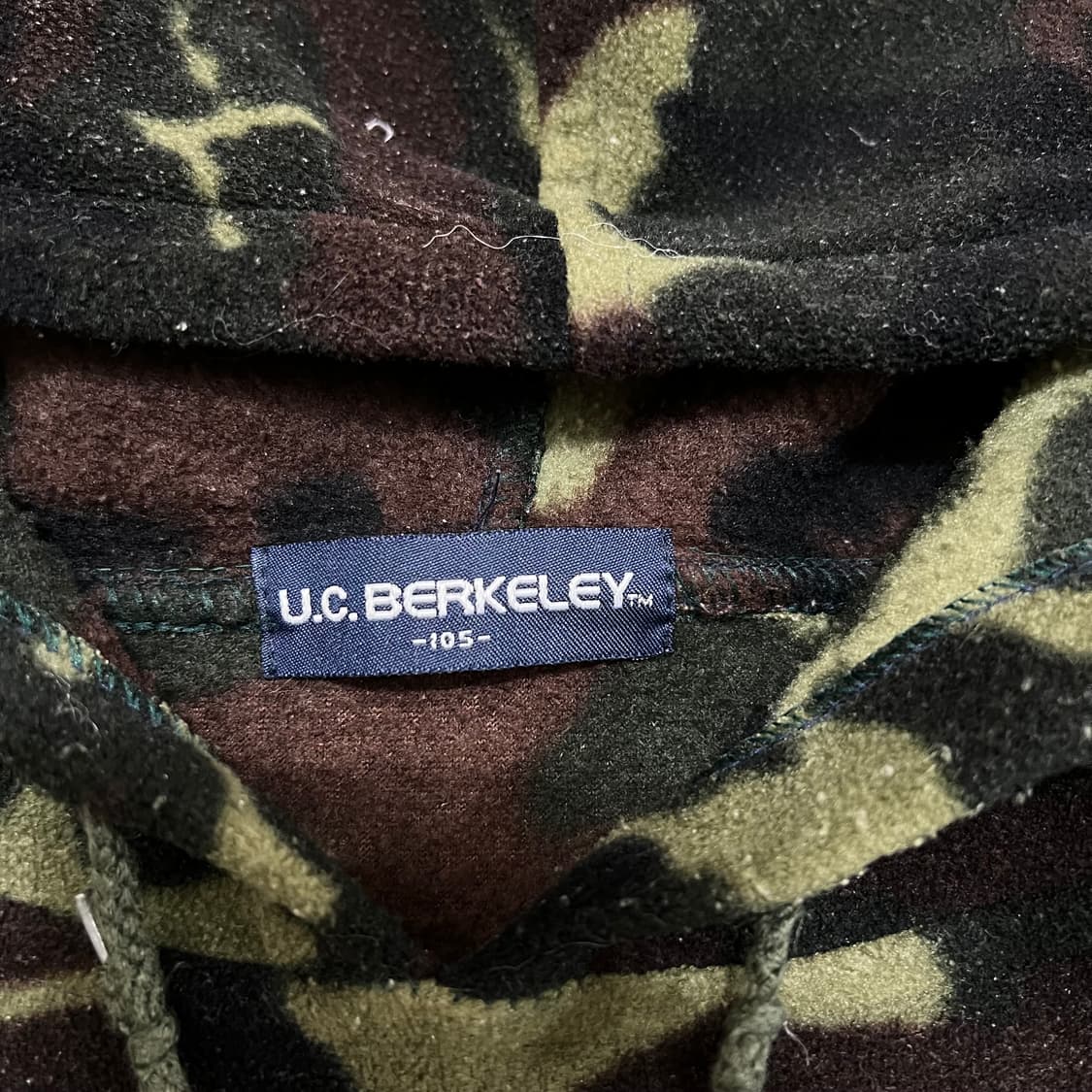 U.C. 버클리 밀리터리 풀오버 후리스 자켓 [카모플라쥬] XL/105 상품이미지5