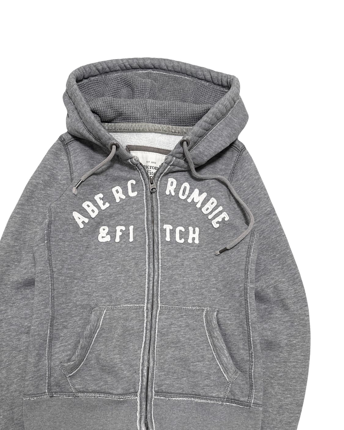 아베크롬비 딱붙 회색 후드집업 상품이미지2