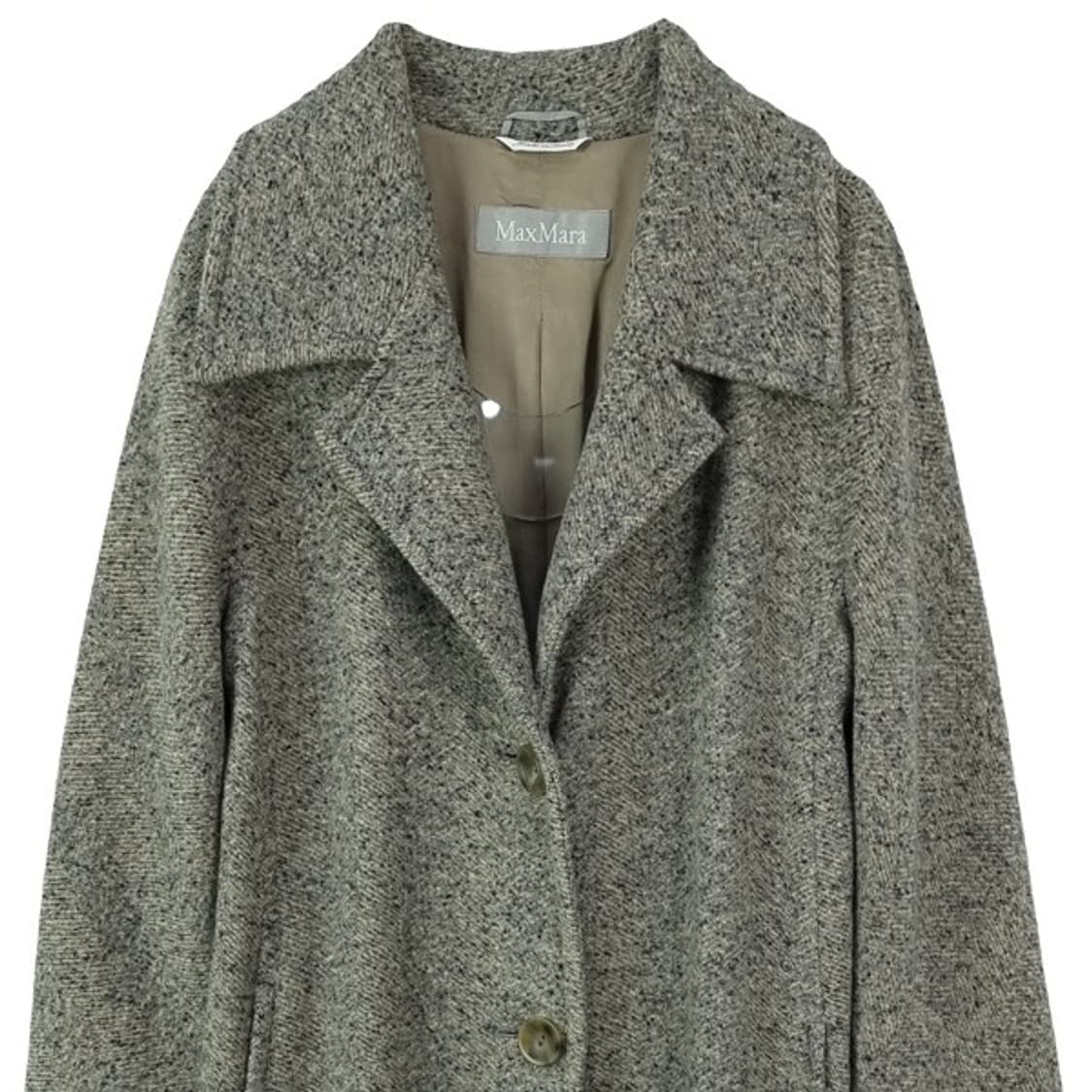 [막스마라] 울 블랜디드 오버사이즈 롱 코트 P01445 상품이미지4