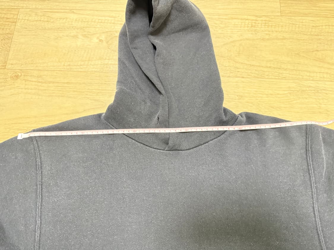 90년도 러셀 애슬레틱 도미니칸 생산 블랙 후드티 상품이미지7