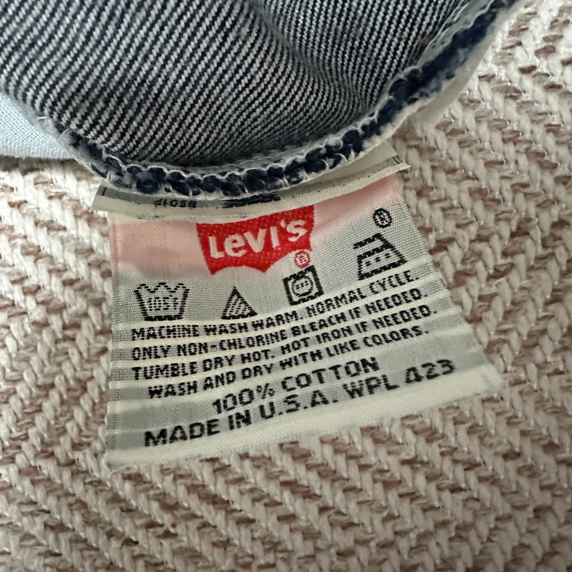LEVI'S 501 00's usa made denim pants 상품이미지5