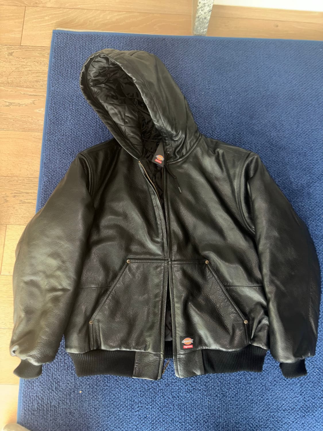 Supreme x Dickies  Leather Work Jacket 상품이미지2