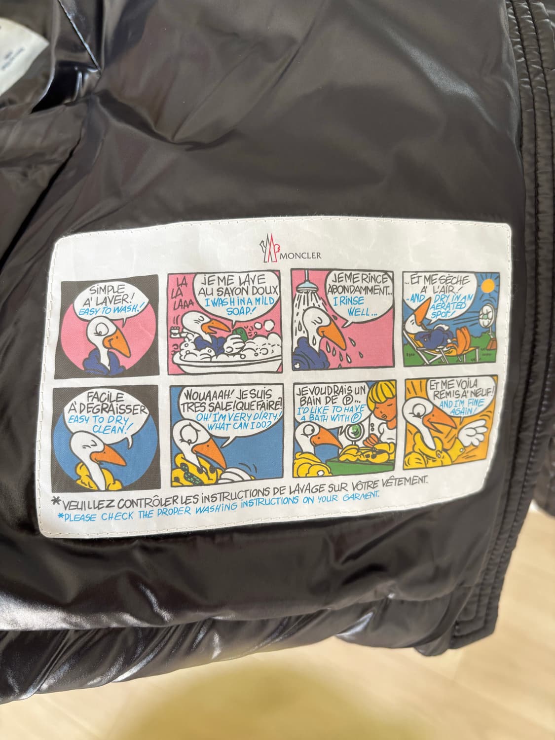 몽클레어 바디블랙패딩 상품이미지4