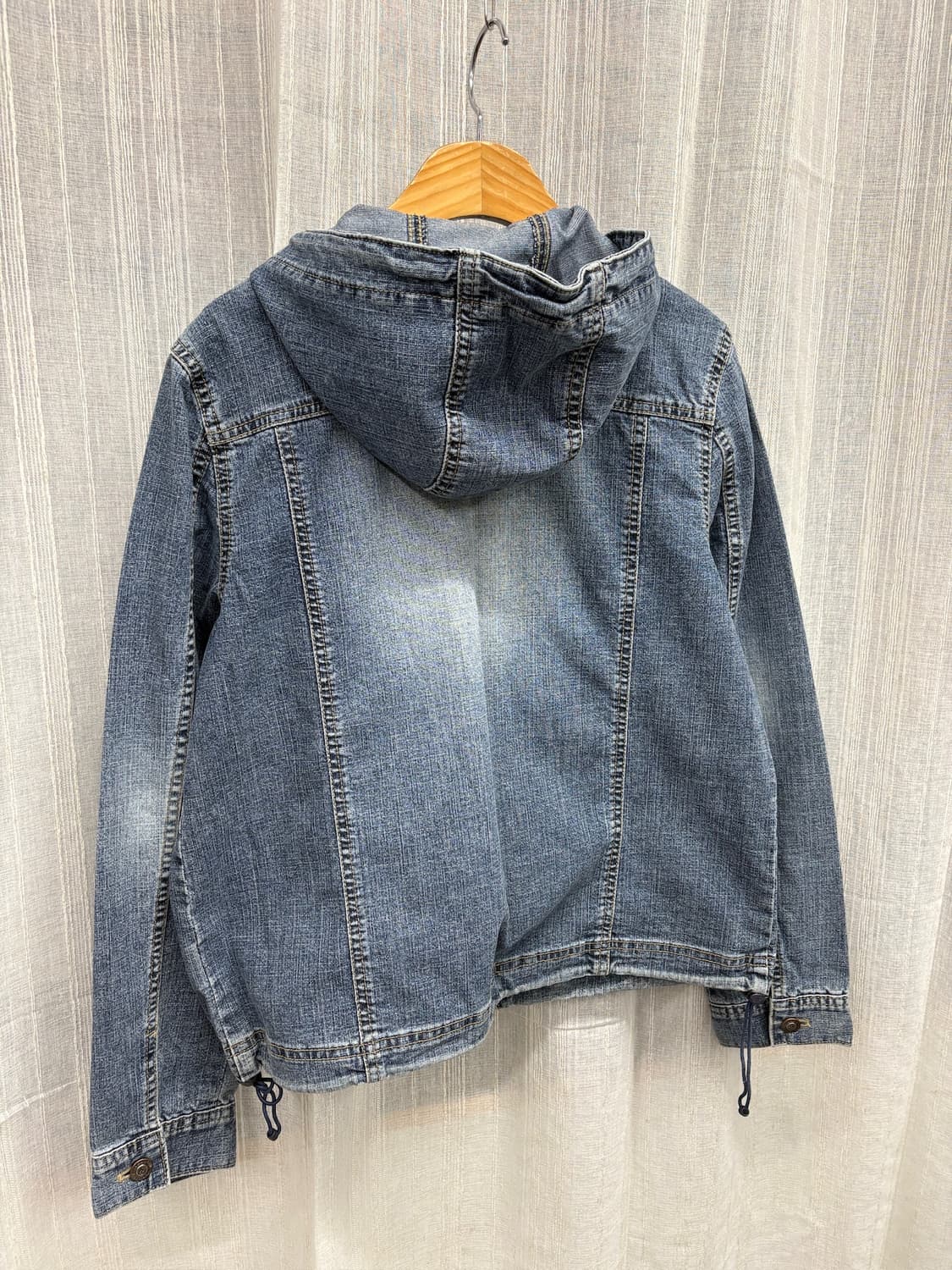 90s LEE USA 리 데님 후드 집업 자켓 상품이미지6