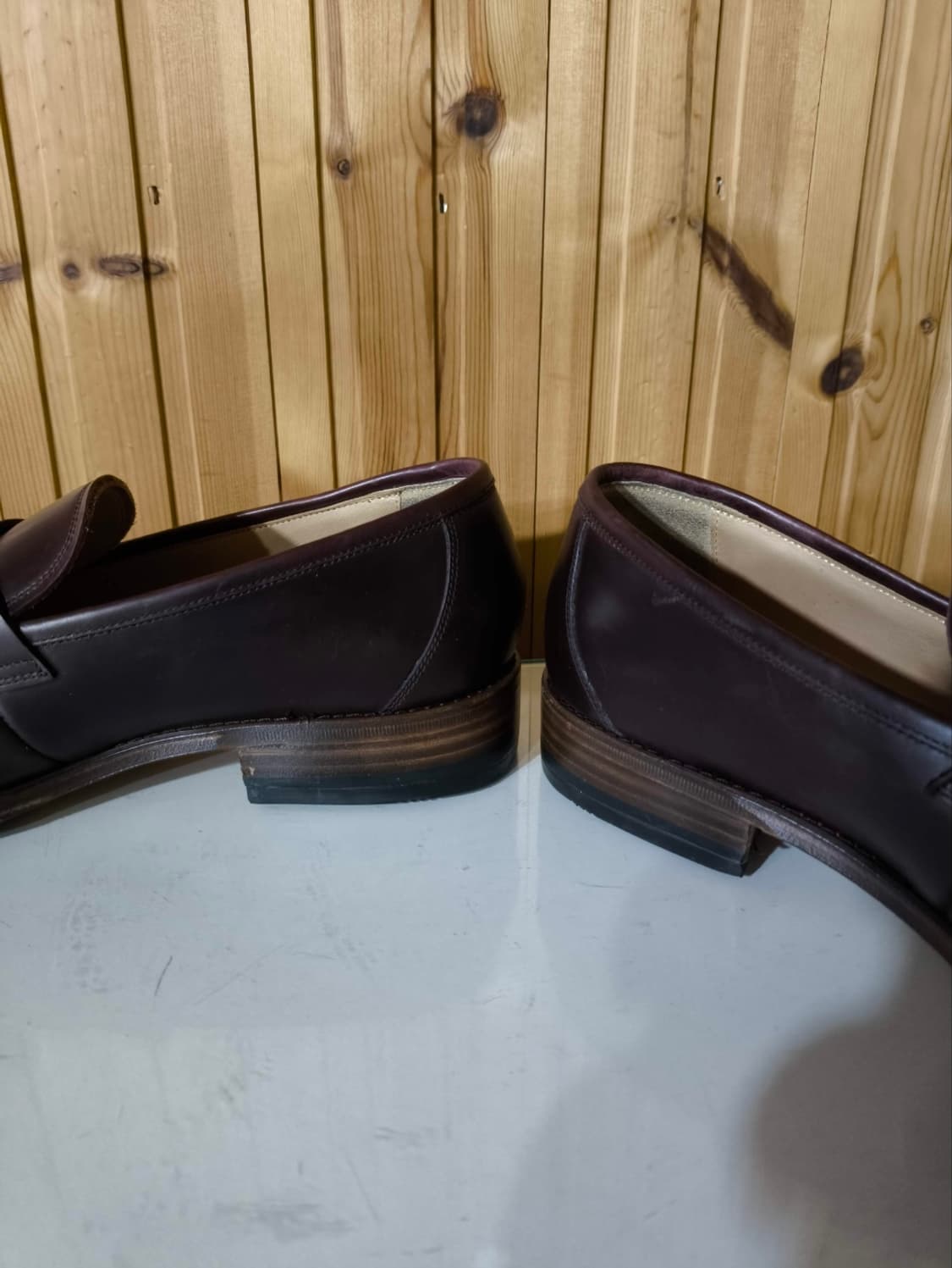 270mm 헤리티지 리갈 버건디 페니로퍼 구두 상품이미지5