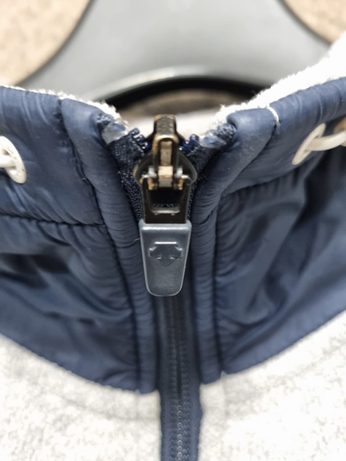 XL(105) 데상트 남성 포켓 후리스 집업 상품이미지5