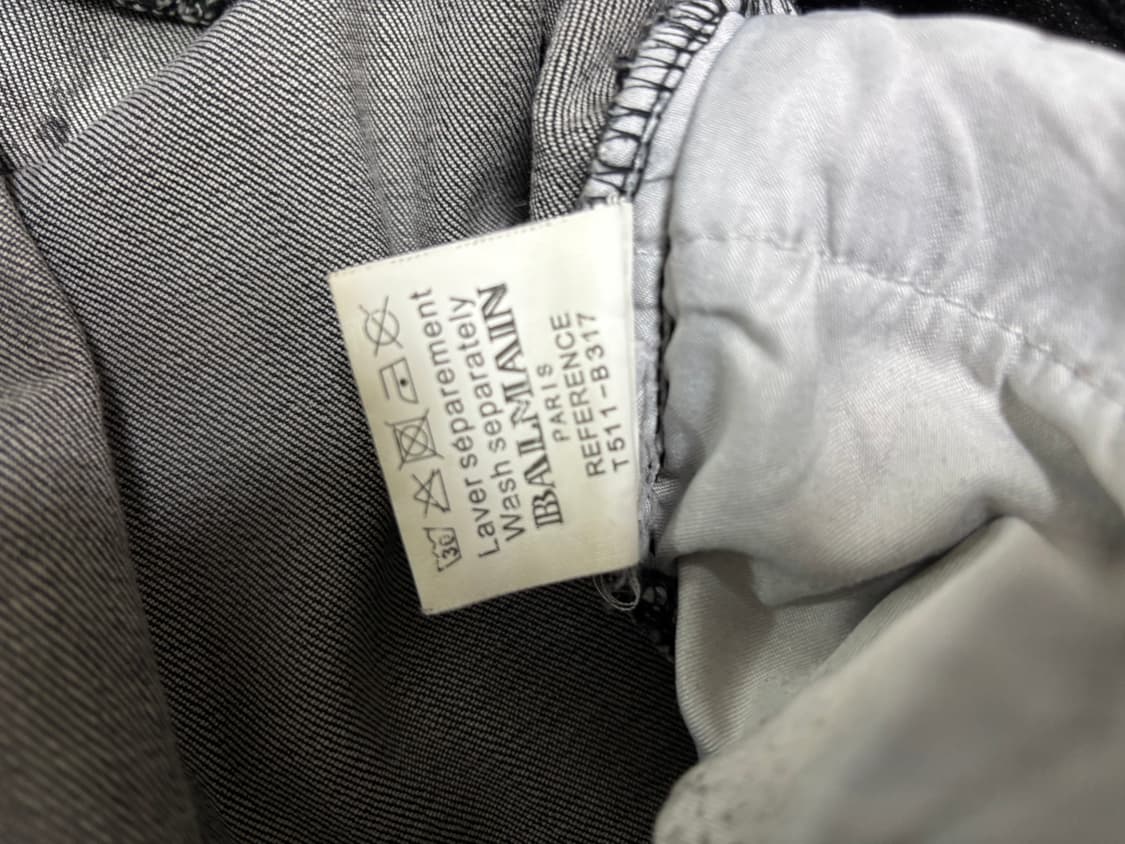 balmain 청바지 블랙 상품이미지3