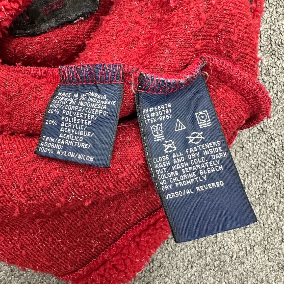 타미힐피거 90s 올드스쿨 플리스  상품이미지4