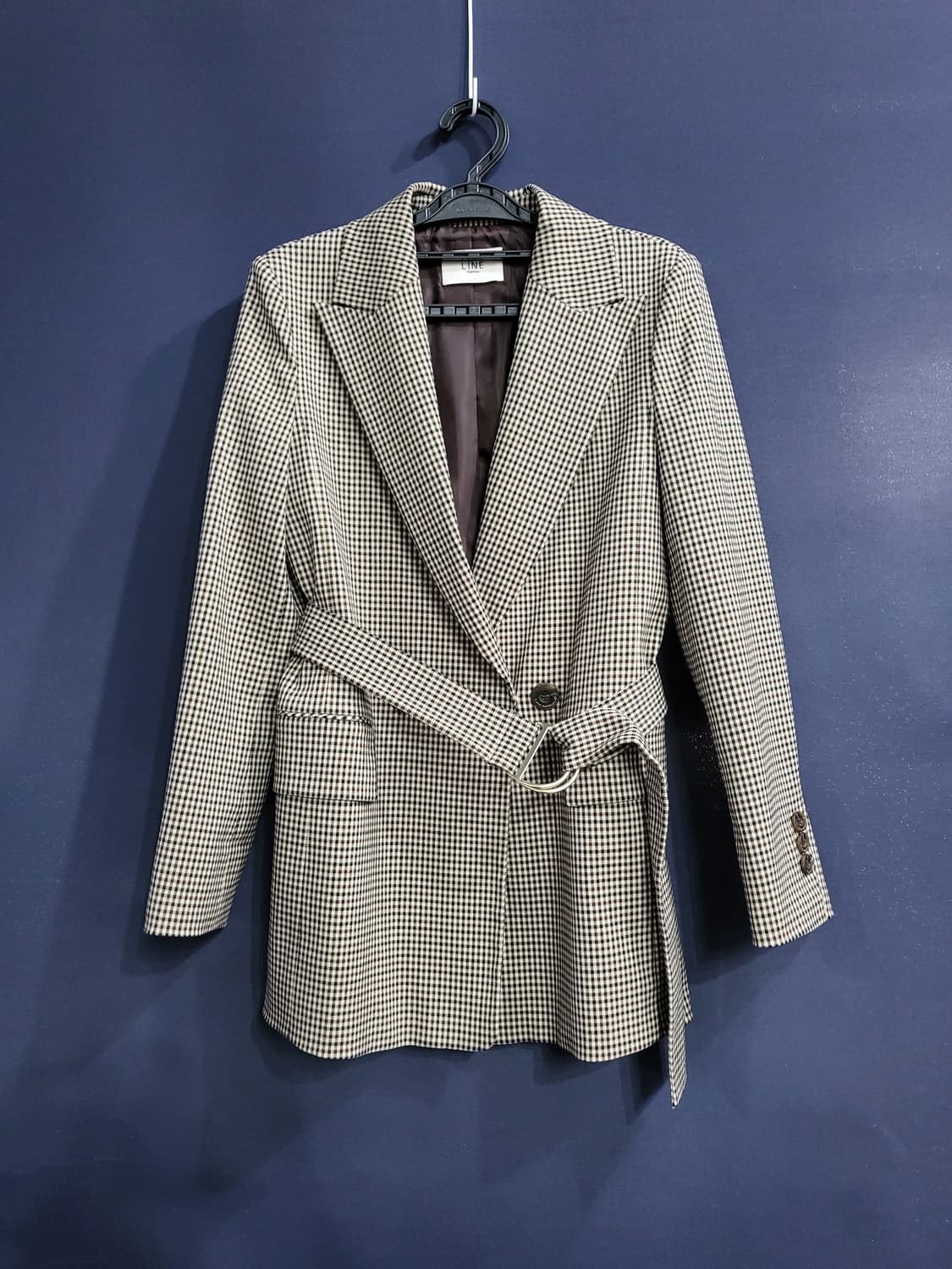 라인 어디션 벨티드 자켓 상품이미지1