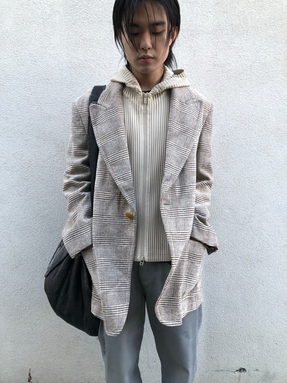 비비안웨스트우드 오버 체크 블레이저 상품이미지1