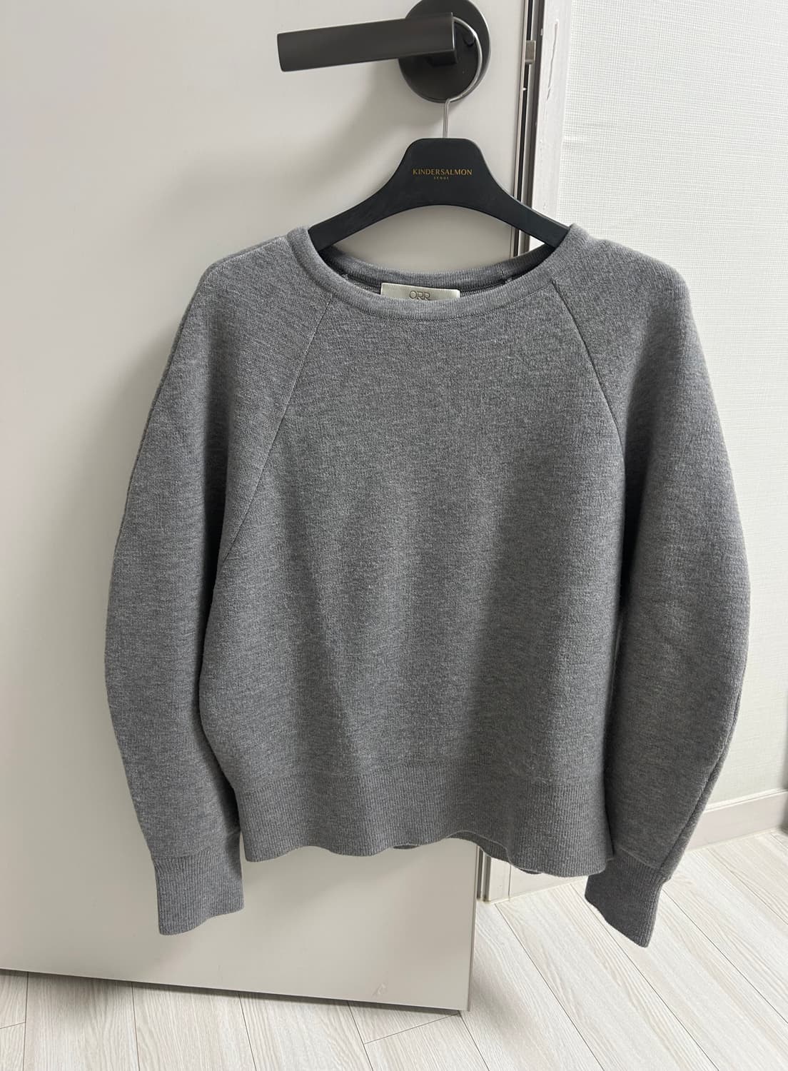 오르 소매 볼륨 니트 상품이미지1