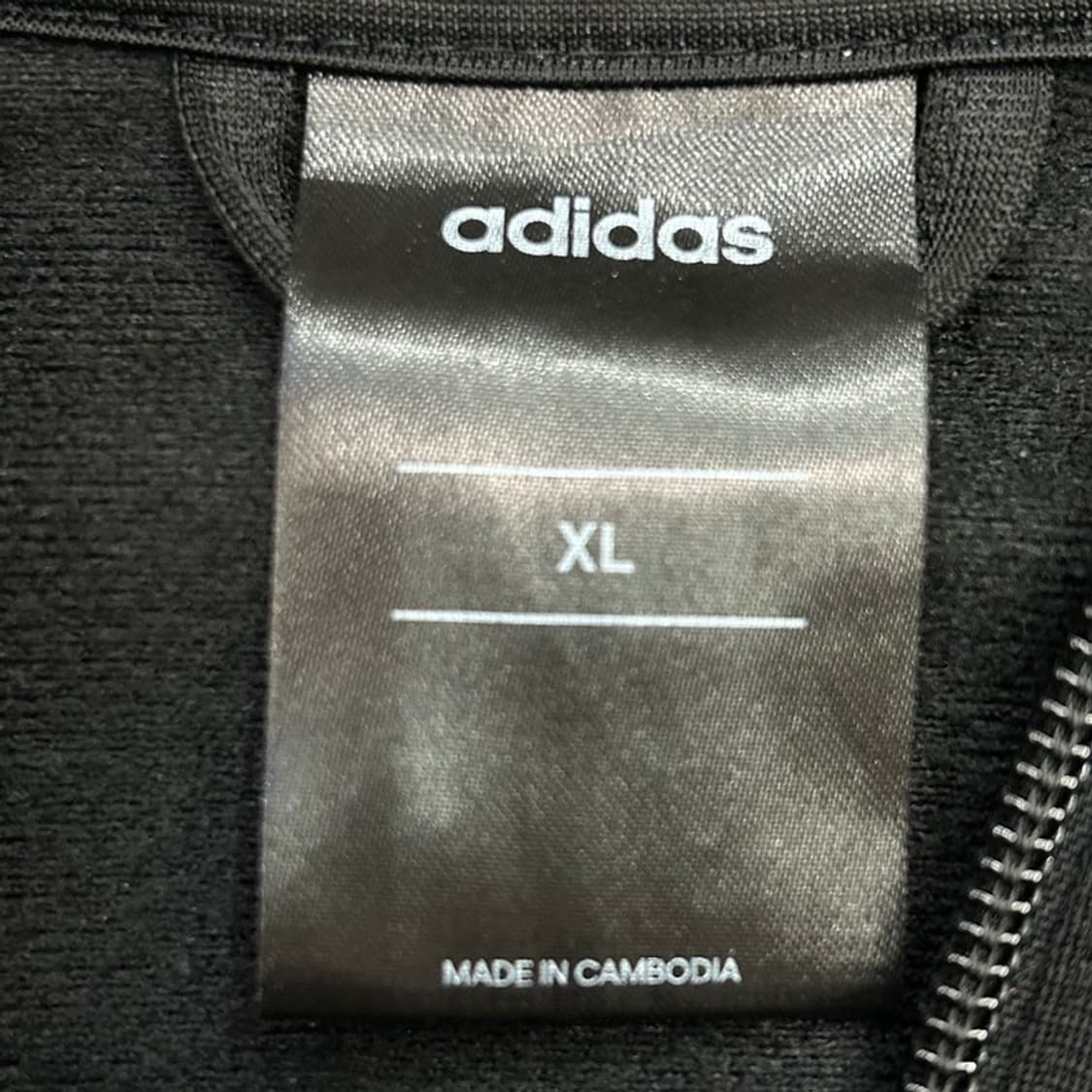 아디다스 블랙 트랙탑 져지 XL 상품이미지5